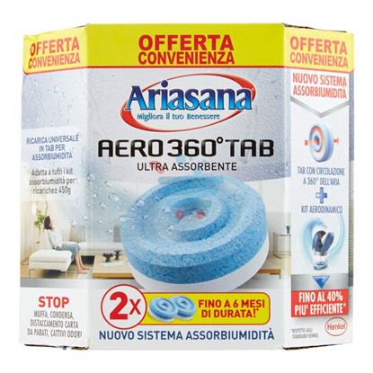 ARIASANA AERO 360 TAB RICARICA UNIVERSALE 2X450GR