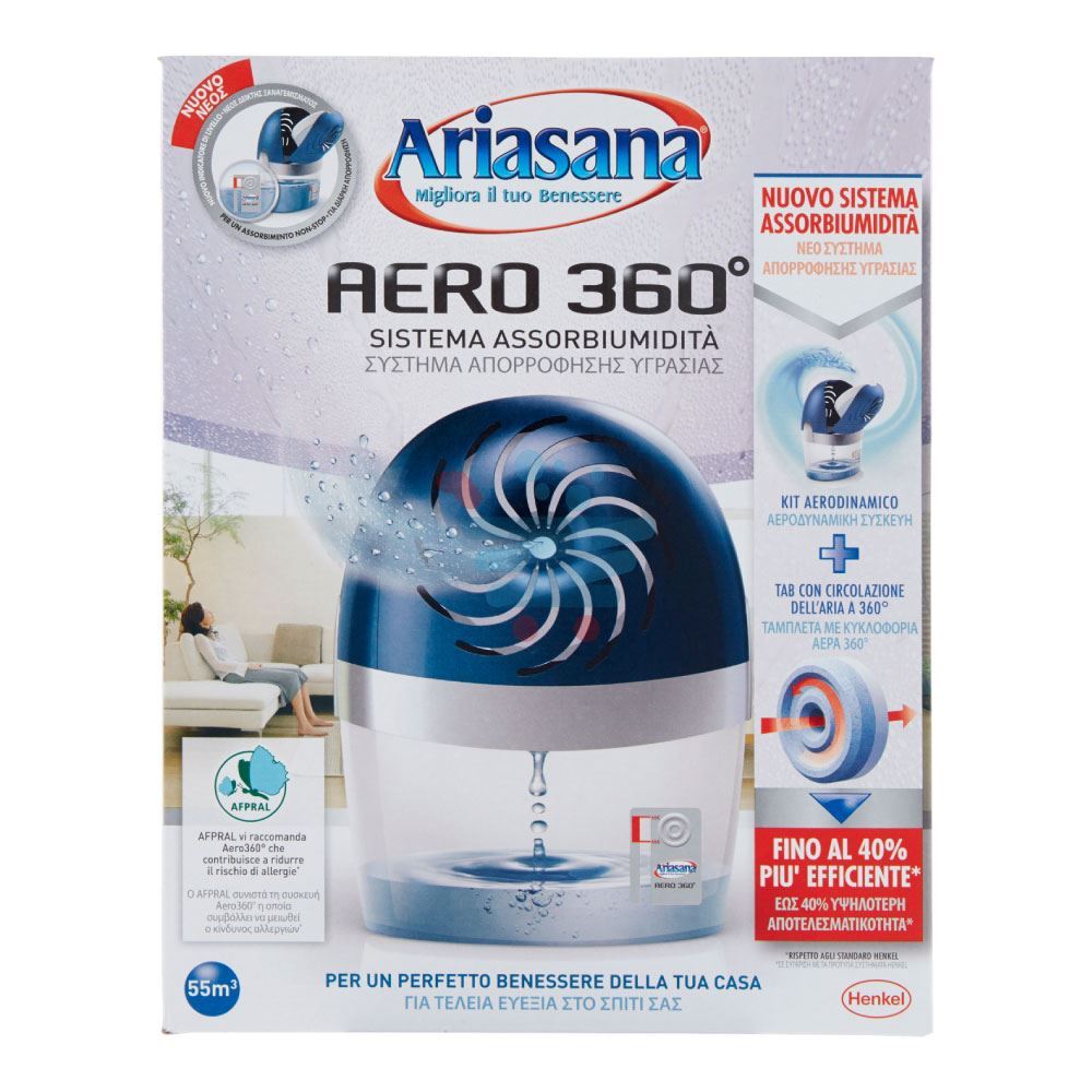 Ariasana Aero 360 Tab inodore 450Gr