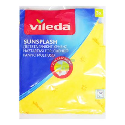 VILEDA SUNSPLASH PANNO MULTIUSO 3 PEZZI