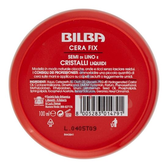 BILBA CERA FIX SEMI DI LINO 100ML