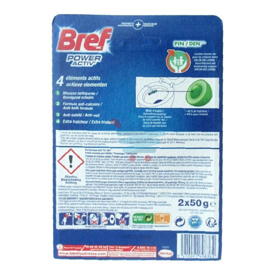 BREF WC POWER ACTIV PINO 50GR. 2 PEZZI