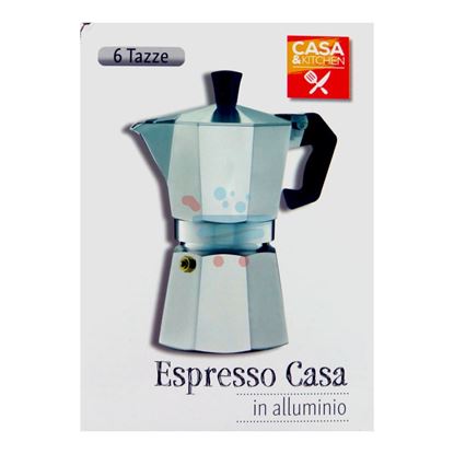 CASA&KITCHEN CAFFETTIERA ESPRESSO 6 TAZZA