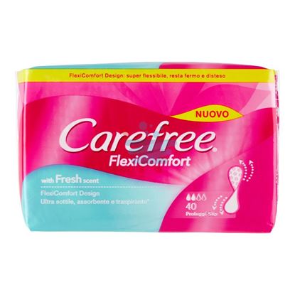 CAREFREE FLEXICOMFORT PROTEGGI-SLIP 40 PEZZI