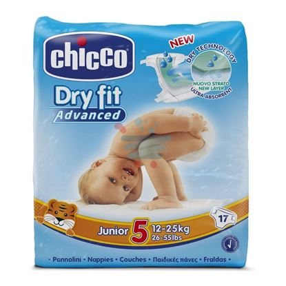 CHICCO PANNOLINI DRY FIT MISURA 5