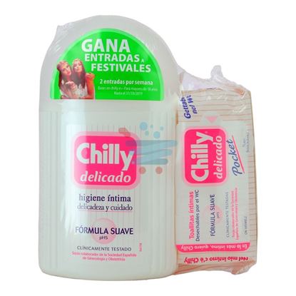 CHILLY INTIMO DELICATO 250ML+SALVIETTE