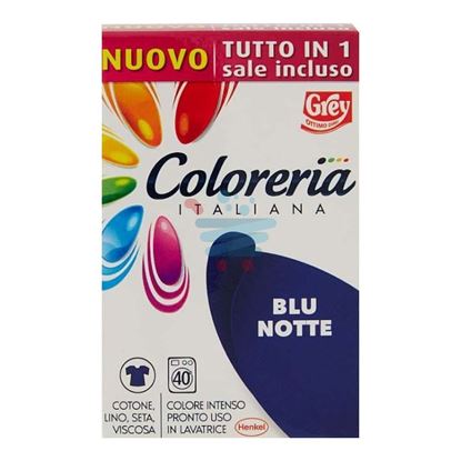 COLORERIA ITALIANA BLU NOTTE+ SALE 350GR.