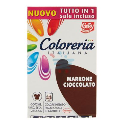 COLORERIA ITALIANA MARRONE CIOCCOLATO + SALE 350GR