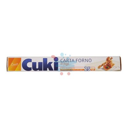 CUKI CARTA FORNO 25 FOGLI 33X38CM