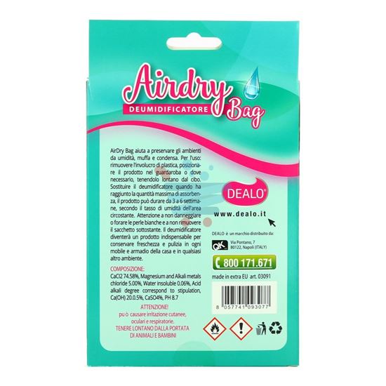 DEALO AIRDRY BAG DEUMIDIFICATORE 500ML