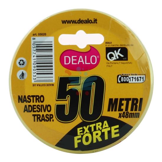 DEALO NASTRO TRASPARENTE 50MT