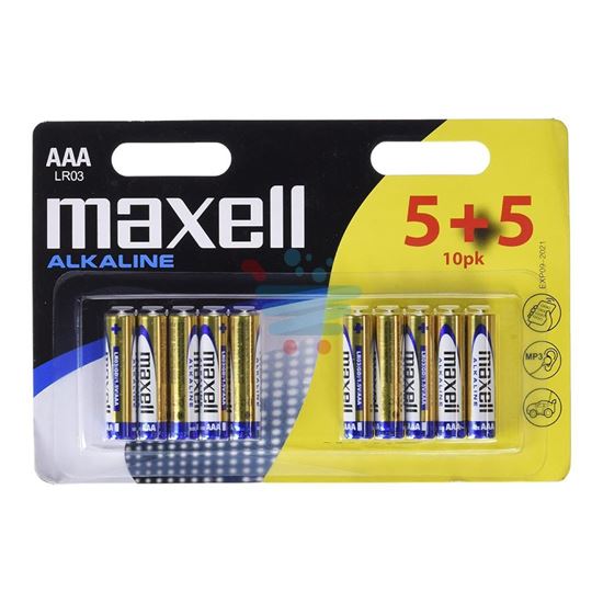 MAXELL PILE MINISTILO LR6 AAA CONFEZIONE DA 10 PEZZI