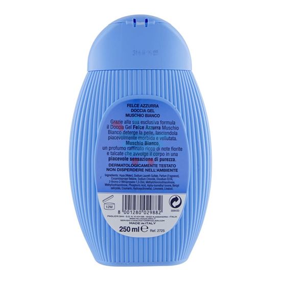 FELCE AZZURRA DOCCIA MUSCHIO BIANCO 250ML