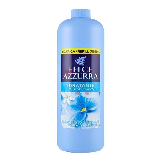 FELCE AZZURRA SAPONE LIQUIDO MUSCHIO BIANCO RICARICA 750 ML