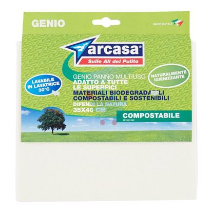 ARCASA GENIO PANNO MULTIUSO COMPOSTABILE 35X40 CM