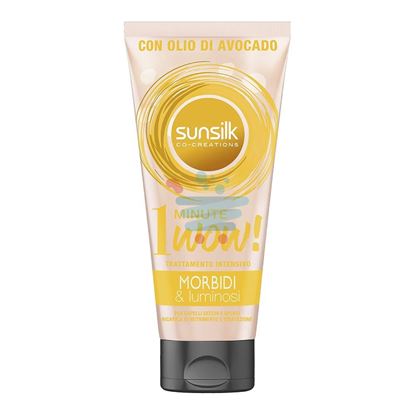 SUNSILK MASCHERA 1 MIN. MORBIDI & LUMINOSI 180ML