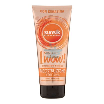 SUNSILK MASCHERA 1 MIN. RICOSTRUZIONE INTENSIVA 180ML