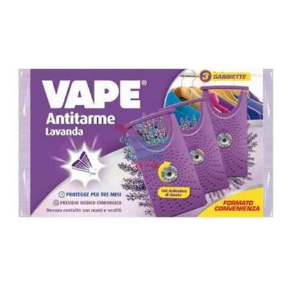 VAPE ANTITARME LAVANDA 3 PEZZI