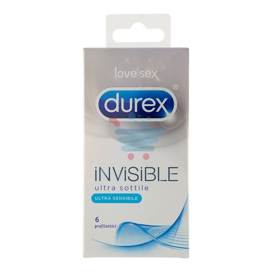 DUREX PROFILATTICI INVISIBLE 6 PEZZI