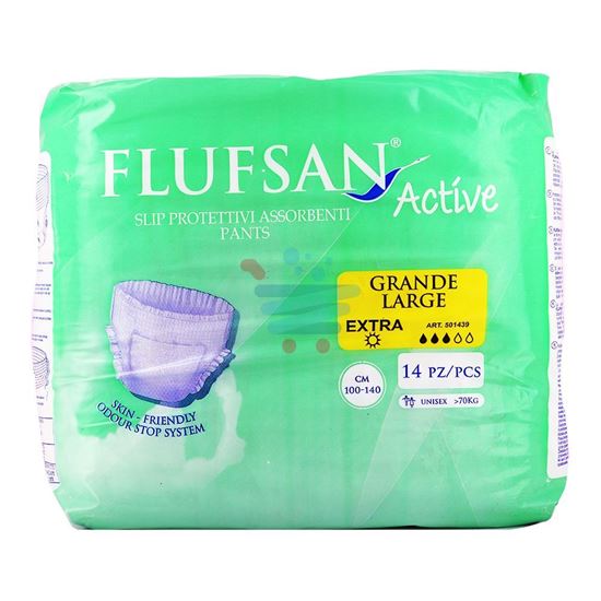 FLUFSAN ACTIVE SLIP INCONTINENZA LARGE 14 PEZZI