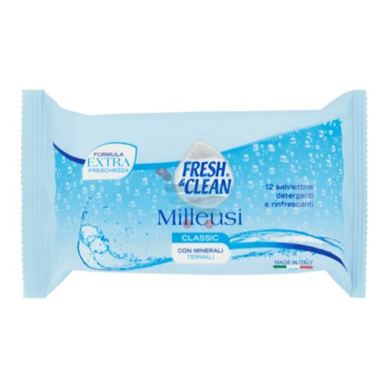 FRESH&CLEAN SALVIETTE MULTIUSO 12 PEZZI