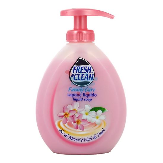 FRESH&CLEAN SAPONE OLIO DI MONOI E FIORI DI TIARE 300 ML