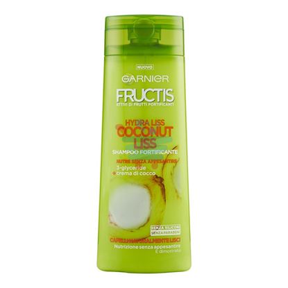 FRUCTIS HYDRA LISS COCONUT LISS  SHAMPOO FORTIFICANTE PER CAPELLI NATURALMENTE LISCI 250ML