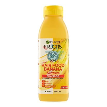 FRUCTIS HAIR FOOD SHAMPOO NUTRIENTE ALLA BANANA PER CAPELLI SECCHI 350 ML