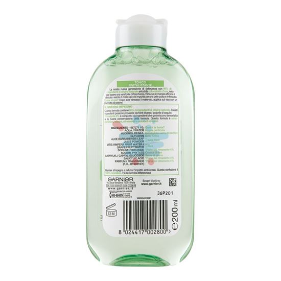 GARNIER FRESH UVA TONICO RIVITALIZZANTE PER PELLI NORMALI O MISTE 200 ML