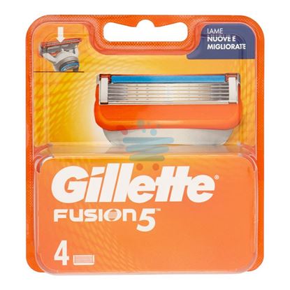 GILLETTE FUSION5 MANUAL RICARICA 4 PEZZI