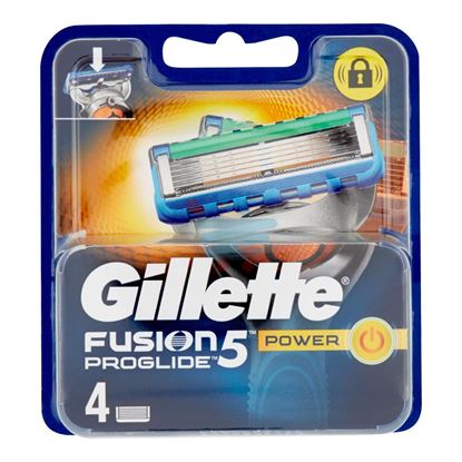 GILLETTE FUSION5 PROGLIDE POWER RICARICA 4 PEZZI