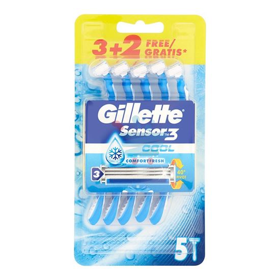 GILLETTE SENSOR3 COOL 5 PEZZI