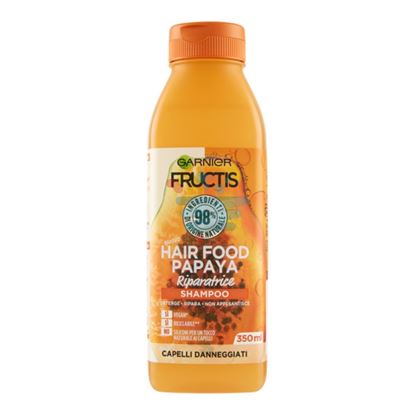 FRUCTIS HAIR FOOD SHAMPOO NUTRIENTE ALLA PAPAYA PER CAPELLI DANNEGGIATI 350 ML