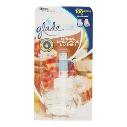 GLADE ELECTRIC SCENTED OIL SENSUAL SANDALWOOD & JASMINE RICARICA 20 ML