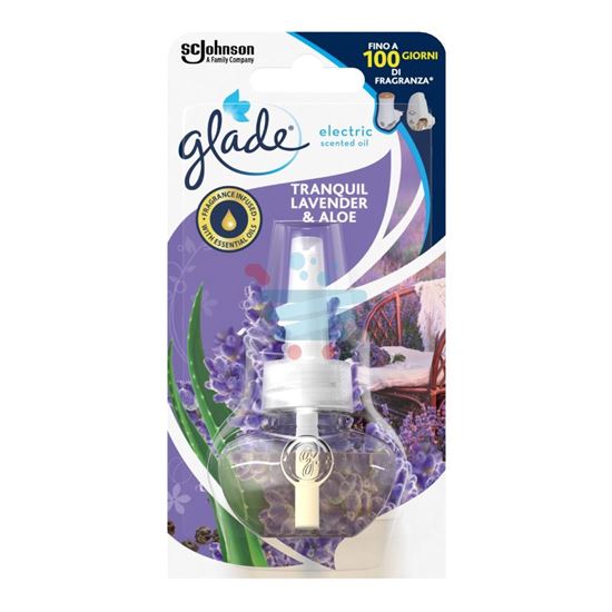 GLADE ELECTRIC SCENTED OIL LAVANDA E ALOE RICARICA 20 ML