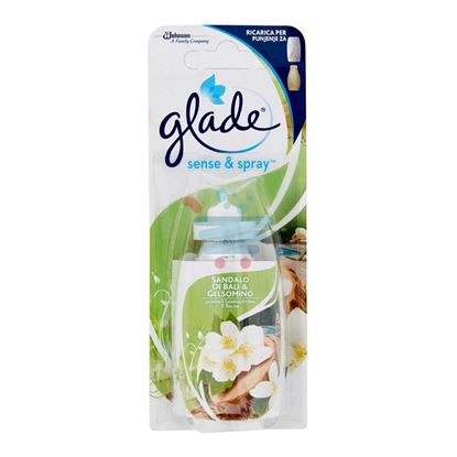 GLADE SENSE & SPRAY RICARICA SANDALO DI BALI E GELSOMINO 18 ML