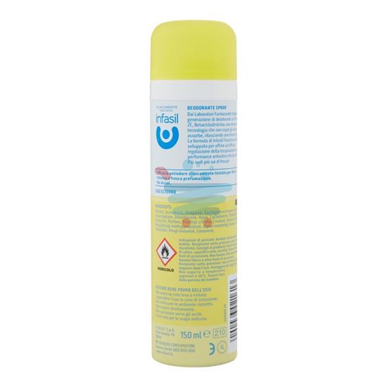 INFASIL DEODORANTE SPRAY FRESCHEZZA ATTIVA 48H 150ML