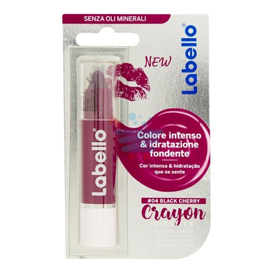 LABELLO CRAYON LIPSTICK 04 BLACK CHERRY 3 GR