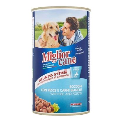 MIGLIOR CANE BOCCONI PESCE 1250 GR