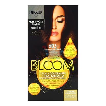 DIKSON BLOOM CREMA COLORANTE 603 CIOCCOLATO FLAMBE