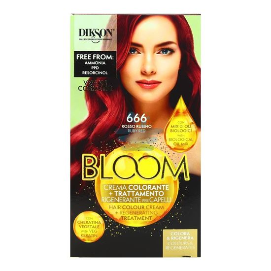 DIKSON BLOOM CREMA COLORANTE 666 ROSSO RUBINO