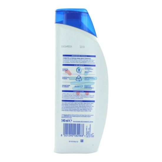 HEAD & SHOULDERS CLASSIC CLEAN SHAMPOO ANTIFORFORA 2IN1 540 ML
