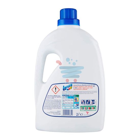 LANZA DETERSIVO LAVATRICE LIQUIDO BREZZA MEDITERRANEA 40 LAVAGGI 2 LT