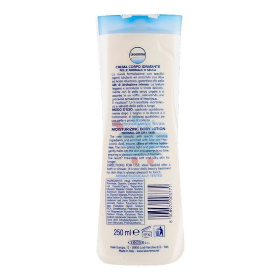 LEOCREMA CREMA CORPO NORMALI 250 ML