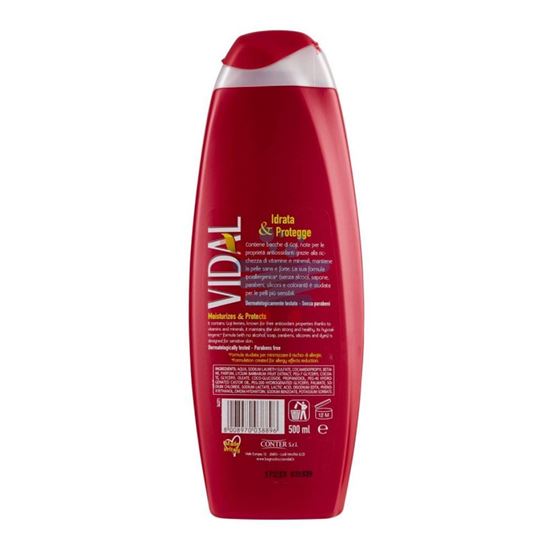 VIDAL BAGNO BACCHE DI GOJI 500 ML