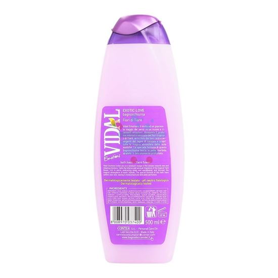 VIDAL BAGNO EMOTIONS EXOTIC LOVE FIORI DI TIARE 500 ML