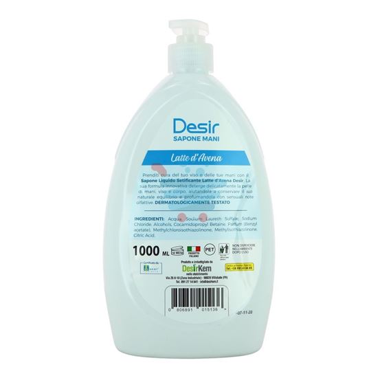 DESIR SAPONE LIQUIDO LATTE D'AVENA 1LT