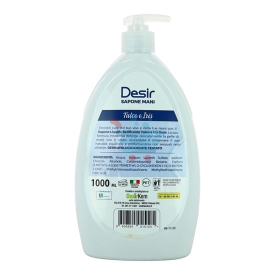 DESIR SAPONE LIQUIDO TALCO E IRIS 1LT