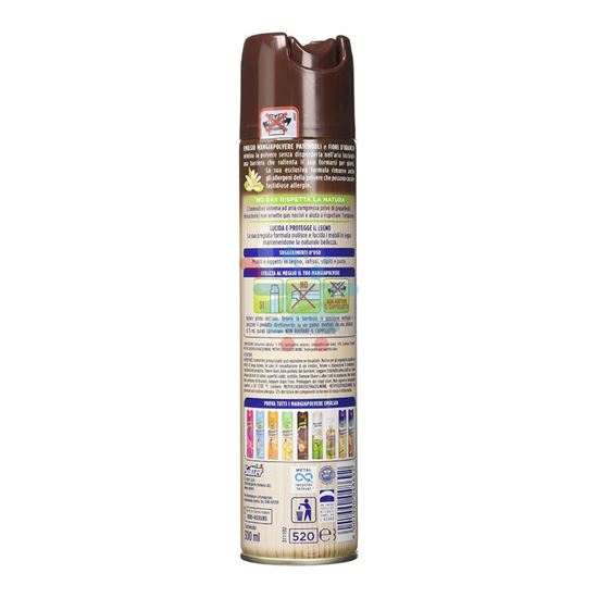 EMULSIO MANGIA POLVERE L'ANTISTATICO PATCHOULI E FIORI D'ARANCIO 300 ML