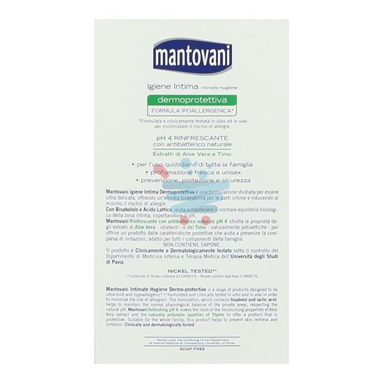 MANTOVANI IGIENE INTIMA RINFRESCANTE 200 ML