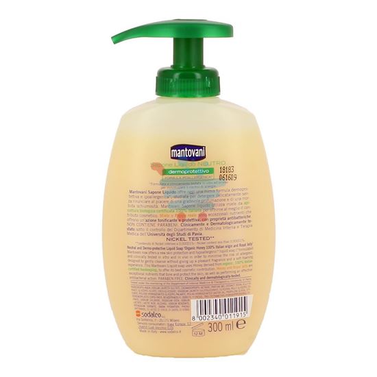 MANTOVANI SAPONE LIQUIDO  MIELE 300 ML